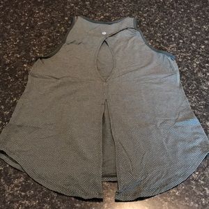 lululemon athletica Tops - Army green lululemon tie back tank lululemon athletica Tops - Army green lululemon tie back tank